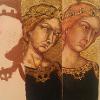 Madonna w/ Gold Leaf, Process